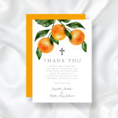 ミカンエレガントガールバプテスマ サンキューカード