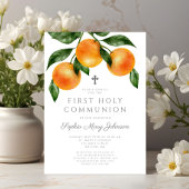 ミカンエレガントガールファースト聖餐式 招待状
