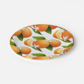 ミカンシトラスフルーツカクテルパーティー ペーパープレート (アングル)