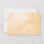 ミカンシトラスフルーツグリーンリー結婚果樹園 出欠カード (裏面)