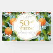 ミカンシトラスフルーツフローラ記念日パーティー 横断幕 (横)