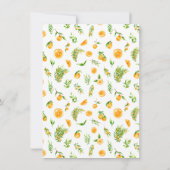 ミカンシトラスブライダルシャワー サンキューカード (裏面)