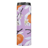 ミカン柑橘系ブルーミングブランチフローラオレンジ タンブラー (裏面)
