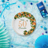 ミカン柑橘類 |誕生日 ペーパープレート (パーティー)