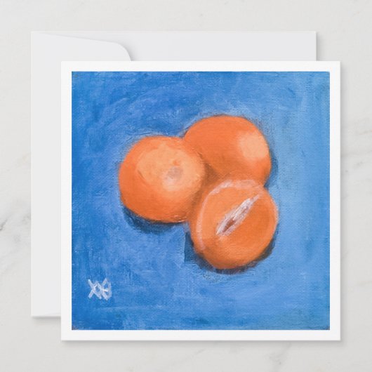 ミカン カード (正面)