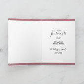 ミカーサエスニューカーサ – テキサス州ムービングアナウンスメント カード (内部)