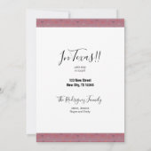 ミカーサエスニューカーサ – テキサス州ムービングアナウンスメント サンキューカード (裏面)