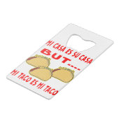 ミカーサスカーサバシミタコイズミタコ# クレジットカード栓抜き (裏面アングル)