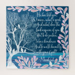 ミカー6:8ティール（緑がかった色）·ブルー·ホワイト·ツリー·バーズ·バイブル·バース ジグソーパズル<br><div class="desc">こアートれとエレガントデザインは、あなたの信念と信表現仰に完璧な方法です。手首の青、ティール（緑がかった色）色彩の鮮やか緑、ネービーブルー、ピンク、白、パステルの紫の、花、鳥、木を特徴とし、聖書詩ミカー6:8の筆体タイポグラフィ引用文を持つ。これは、、、、、、芸術的、かわいらし、、、、、、モダンヴィンテージのデザインです。

***重要なデザイン注：製品リクエストの照合、色の変更、配置の変更、その他の変更リクエストなど、カスタムデザインリクエストの場合は、「クリック連絡」ボタンをクリックするか、  lafemme.art@gmail.comに直接Eメールを送信してください。彼女には、完全に新しいデザインを求めるリクエストをメーカスタムルすることもできます。</div>