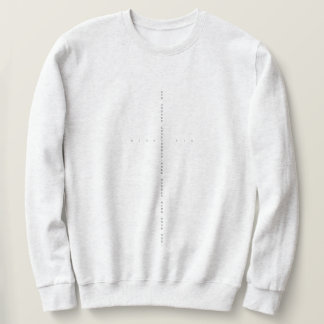 ミカ6:8スウェットシャツ スウェットシャツ