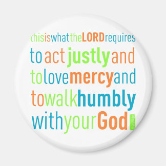 ミカ6:8 マグネット