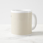 ミカ 7:7 希望の聖書の詩のマグカップ ジャンボコーヒーマグカップ (正面右)