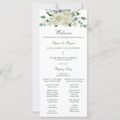 ミガンカトリック結婚式 プログラムミサ (正面)