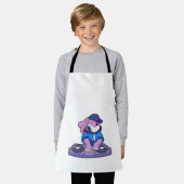 ミキサーとミュージシャンとしてのバニー エプロン (着用した状態)