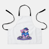 ミキサーとミュージシャンとしてのバニー エプロン (正面)