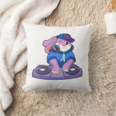 ミキサーとミュージシャンとしてのバニー クッション (ブランケット)