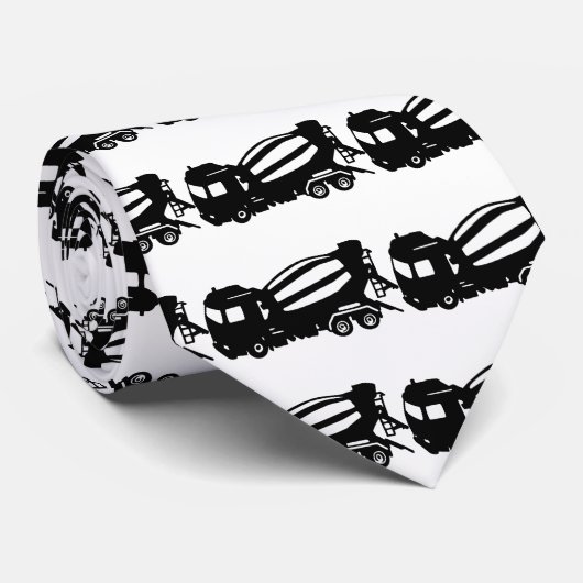 ミキサーのトラック ネクタイ (ロール)