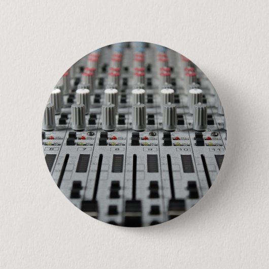 ミキサーは写真ボタンを漕ぎます 缶バッジ (正面)