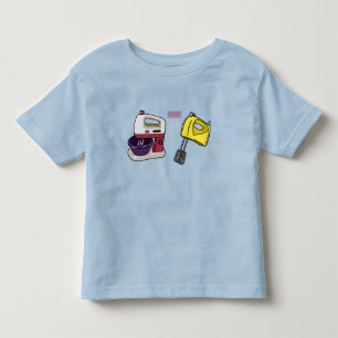 ミキサーアニメイラストレーション トドラーTシャツ