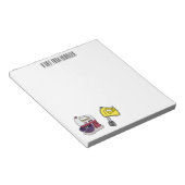 ミキサーアニメイラストレーション ノートパッド (アングル)