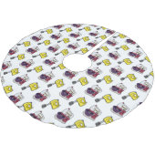 ミキサーアニメイラストレーション ブラッシュドポリエステルツリースカート (アングル)