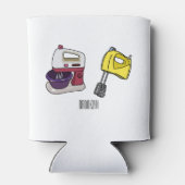 ミキサーアニメイラストレーション 缶クーラー (裏面)