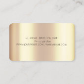 ミキサーサンフラワーシックドリップスベーカリーツール 名刺 (裏面)