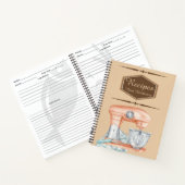 ミキサーノパーソナライズされたートブック ノートブック (内部)