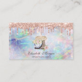 ミキサーフラワーズグリッタードリップスオパールベーカリー 名刺 (正面)