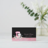 ミキサーフラワーズスイーツベーカリー 名刺 (スタンド正面)