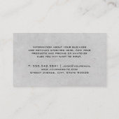 ミキサー | サウンドエンジニアプロデューサー | DJ 名刺 (裏面)