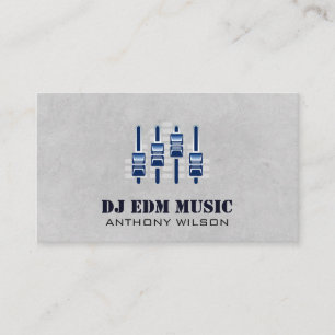 ミキサー サウンドエンジニアプロデューサー DJ 名刺
