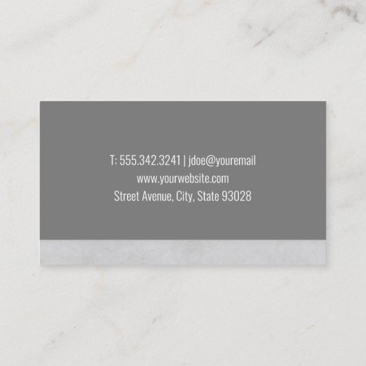 ミキサー | ミュージシャン | サウンドエンジニアプロデューサー | DJ 名刺 (裏面)