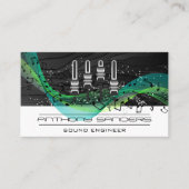 ミキサー | 技術背景 | 楽譜 名刺 (正面)