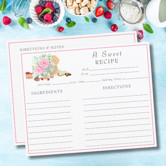 ミキサ付き水彩デザート及びバラレシピ