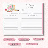 ミキサ付き水彩デザート及びバラレシピ