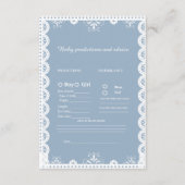 ミキシカンベビー予測赤ちゃんシャワーゲームカード アドバイスカード (正面)