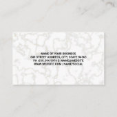 ミキシングボウルのアイコン | かわいいペストリー 名刺 (裏面)