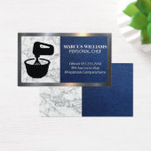 ミキシングボウルのロゴ |ブルーレザー大理石 (デスク)