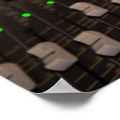 ミキシングボードフェーダー ポスター (角)