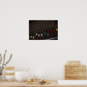 ミキシングボードフェーダー ポスター (キッチン)