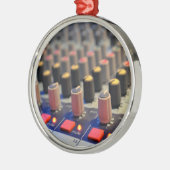 ミキシングボードボタン メタルオーナメント (左)