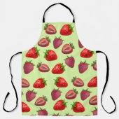 ミキチおもしろいェス猫引用文の夏 エプロン (正面)