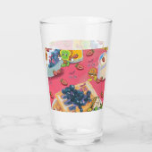 ミキチエスいちごヨージェルトusaflagバーガーフルーツ タンブラーグラス (裏面)