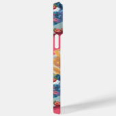 ミキチエスいちごヨージェルトusaflagバーガーフルーツ Case-Mate iPhoneケース (裏面 / 右)