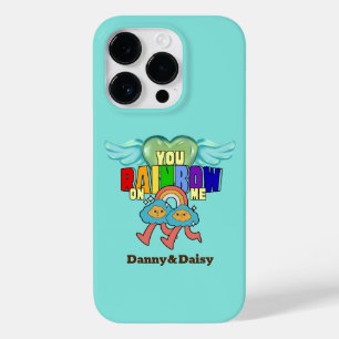 ミキチエスかわいいレインボーツインフレンド Case-Mate iPhone 14 PROケース