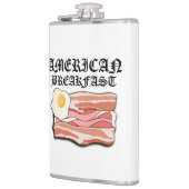 ミキチエスのアメリカの朝食ベーコンの卵7月ピクニック フラスク (左)