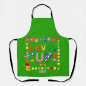 ミキチエスのホリデーシーズンのクリスマストルコ エプロン (正面)