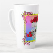 ミキチエススカルバラバロクアート虹の岩 カフェラテマグ (左アングル)