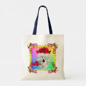 ミキチエススカルバラバロクアート虹の岩 トートバッグ (裏面)